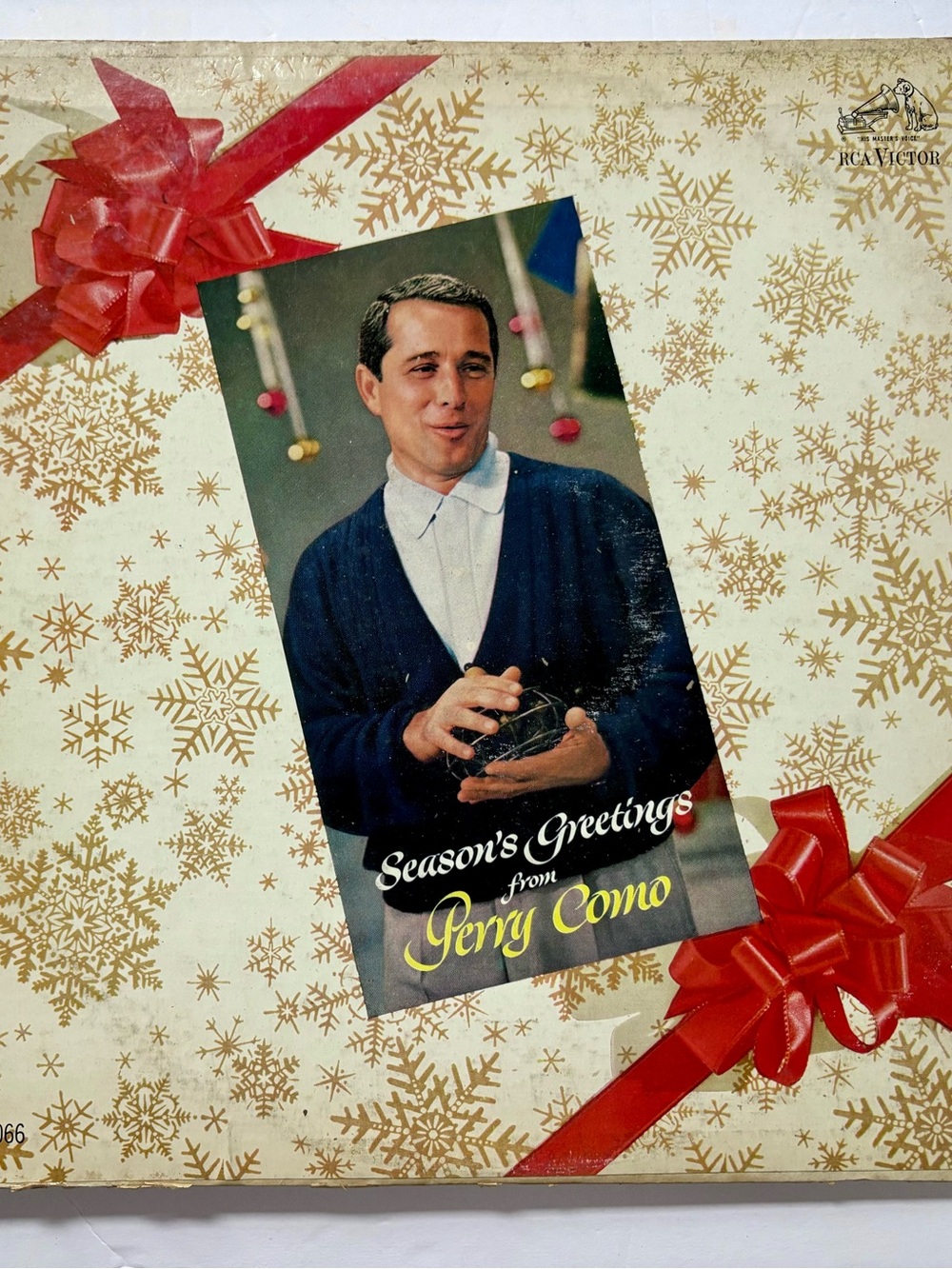 Perry Como Season’s Greetings From Perry Como 1960 LP Mono RCA LPM-2066 VG VG